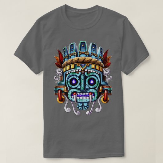 神アステカトラロック Tシャツ (デザイン正面)