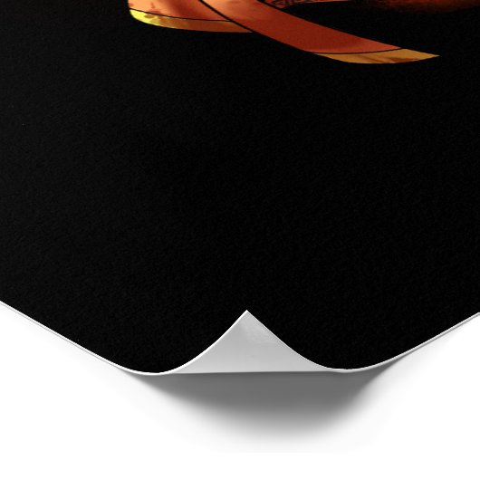 神アステカマナグア ポスター (角)