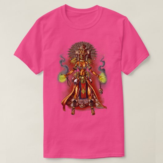 神アステカマナグア Tシャツ (デザイン正面)
