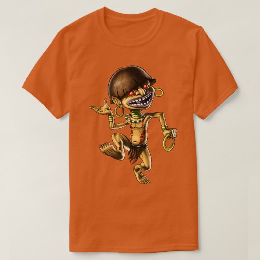 神アステカ経 Tシャツ (デザイン正面)