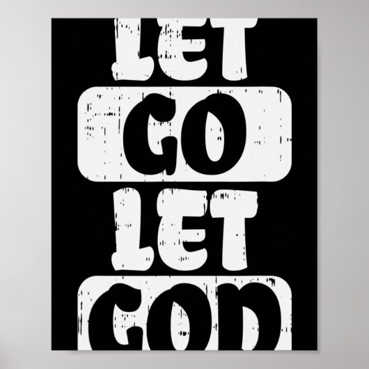 神イエスの信仰を神に任せて行く引用文宗教的なキリスト ポスター (正面)