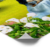 神イエス・バイブル天使キリスト教 ポスター (角)