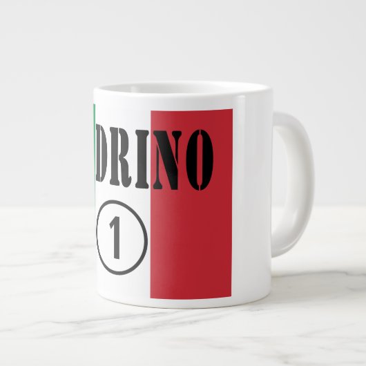 神イタリアン父: Padrino Numero Uno ジャンボコーヒーマグカップ (正面右)