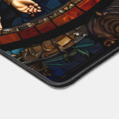 神インディアン神と女神イラストレーション デスクマット (コーナー)