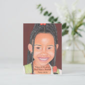 神エホバの幸せな人々～聖なる書物、 経典～プリント ポストカード (スタンド正面)