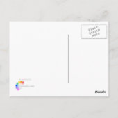 神オム・ガネーシャ赤 ポストカード (裏面)