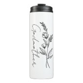 神カスタム母への贈り物，神の親，アンティエ… タンブラー (正面)