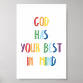 神カラフルは君の最高の心のポスターだ ポスター (正面)