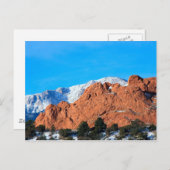 神キスをする々園のラクダ ポストカード (正面/裏面)