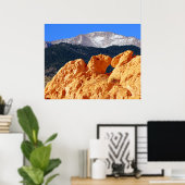 神キスをするの園ラクダ ポスター (ホームオフィス)