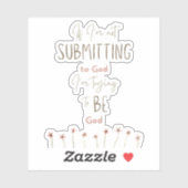 神クリスチャンのステッカーに従う |ノートパソコンステッカー シール (シート)