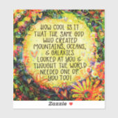 神クールのインスパイア感性はかわいらし シール (シート)