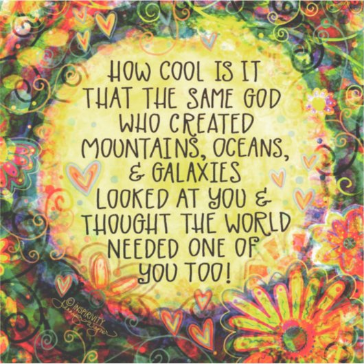 神クールのインスパイア感性はかわいらし シール (正面)