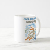 神クールの下の一国 コーヒーマグカップ (正面右)