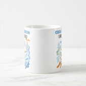 神クールの下の一国 コーヒーマグカップ (中央)