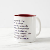 神グラント私ユーモア ツートーンマグカップ (正面右)