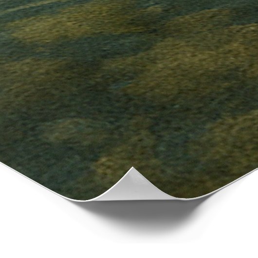 神サラスワティ知識の神のミューズ ポスター (角)