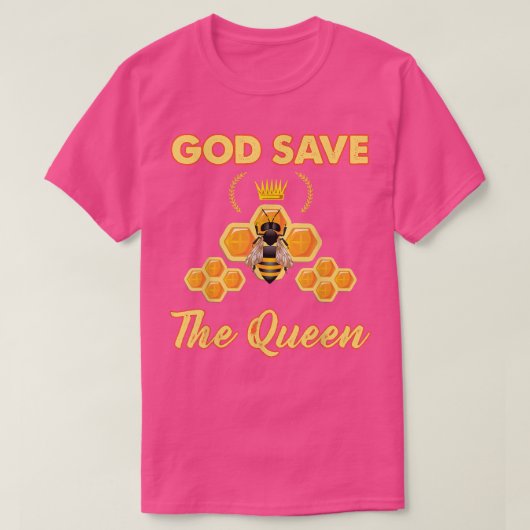 神ザクイーン救ビーノベルティアイテム大人キッズギ Tシャツ (デザイン正面)