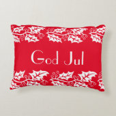 神ジュル白い穴が赤い – アクセントクッション (裏面)