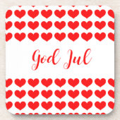 神ジュル・スカンジナビア友人の母のためのクリスマスプレゼント コースター (正面)