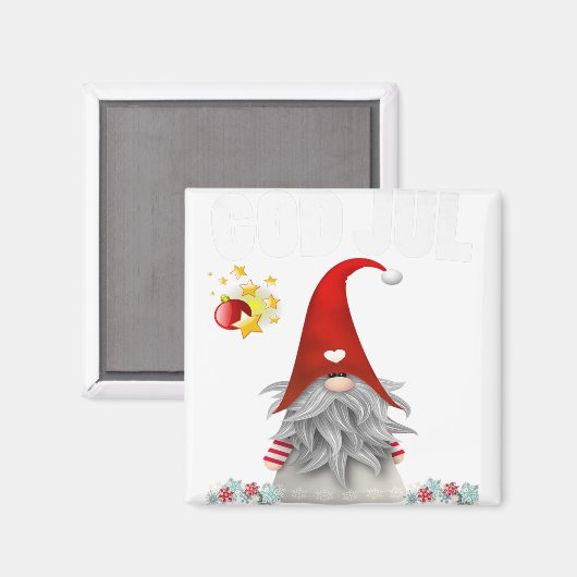 神ジュームスウェーデンメリークリスマススウェーデン格言 マグネット (正面/裏面)