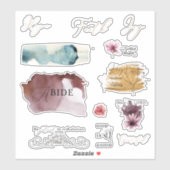 神ステッカーへの信仰 シール (シート)