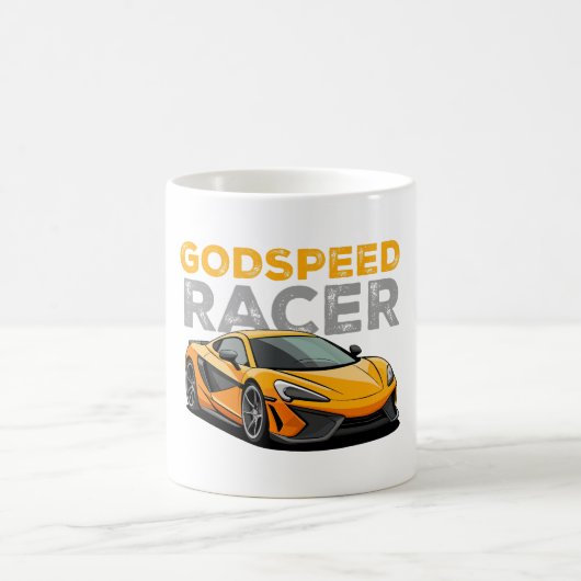 神スピードレーサー コーヒーマグカップ (中央)