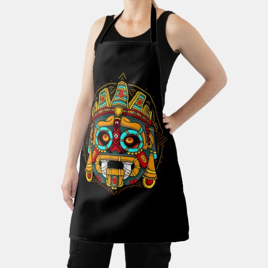 神トラロアステカクマヤ神話の神メキシコの彼女 エプロン (インサイチュ)