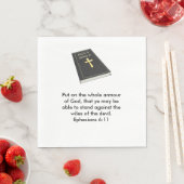 神ナプキンスの鎧と聖書 スタンダードランチョンナプキン (インサイチュ)