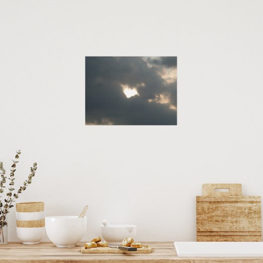 神ハート ポスター (キッチン)