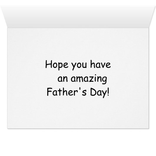 神パパ父の日札 (内部横(下))