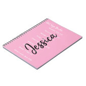 神パーソナライズされたが言うのだ、聖なる書物、 経典 ノートブック (左側)