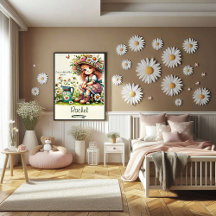 神パーソナライズされたデイジー女の子