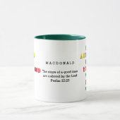 神パーソナライズされた素晴らしのメラニン男 マグカップ (中央)