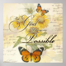 神ヒマワリと蝶