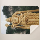 神ヒンドゥー教 シェルパブランケット (正面(横))