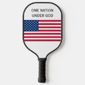 神ピックボールパドルの下の1つの国 ピックルボールラケット (裏面)