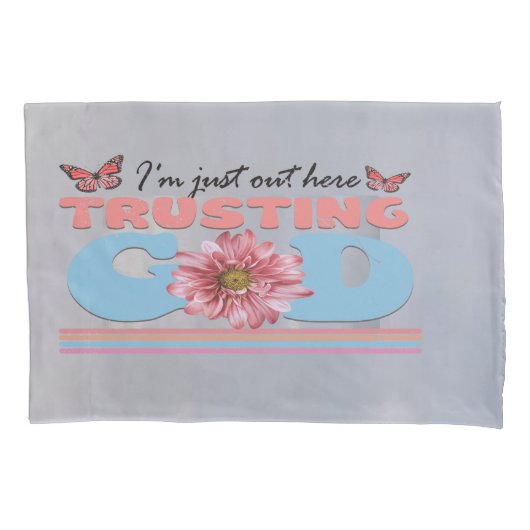 神ピラロケースを信じて外にいる 枕カバー (正面左)