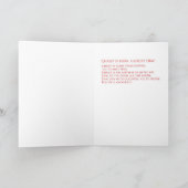 神フェオロフスカヤの母 – アイコンのクリスマスカード シーズンカード (内部)