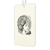 神フェミニン曼荼羅アートフローラクリスタル女神 カーエアーフレッシュナー (左)