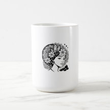 神フェミニン曼荼羅アートフローラクリスタル女神