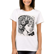 神フェミニン曼荼羅アートフローラクリスタル女神