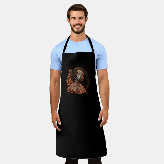 神フェミニン#1 エプロン (着用した状態)