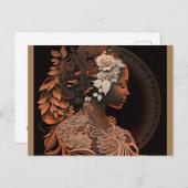 神フェミニン#1 ポストカード (正面/裏面)