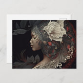 神フェミニン#2はがき ポストカード (正面/裏面)