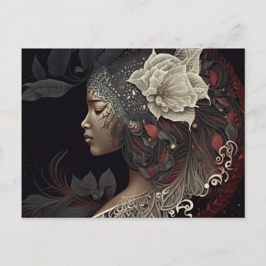 神フェミニン#2はがき ポストカード (正面)