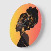 神フェミニン#3時計 ラージ壁時計 (傾斜)