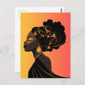 神フェミニン#3 ポストカード (正面/裏面)