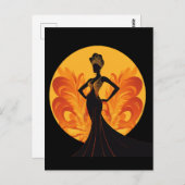 神フェミニン#4 ポストカード (正面/裏面)