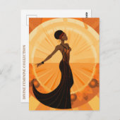 神フェミニン#5 ポストカード (正面/裏面)